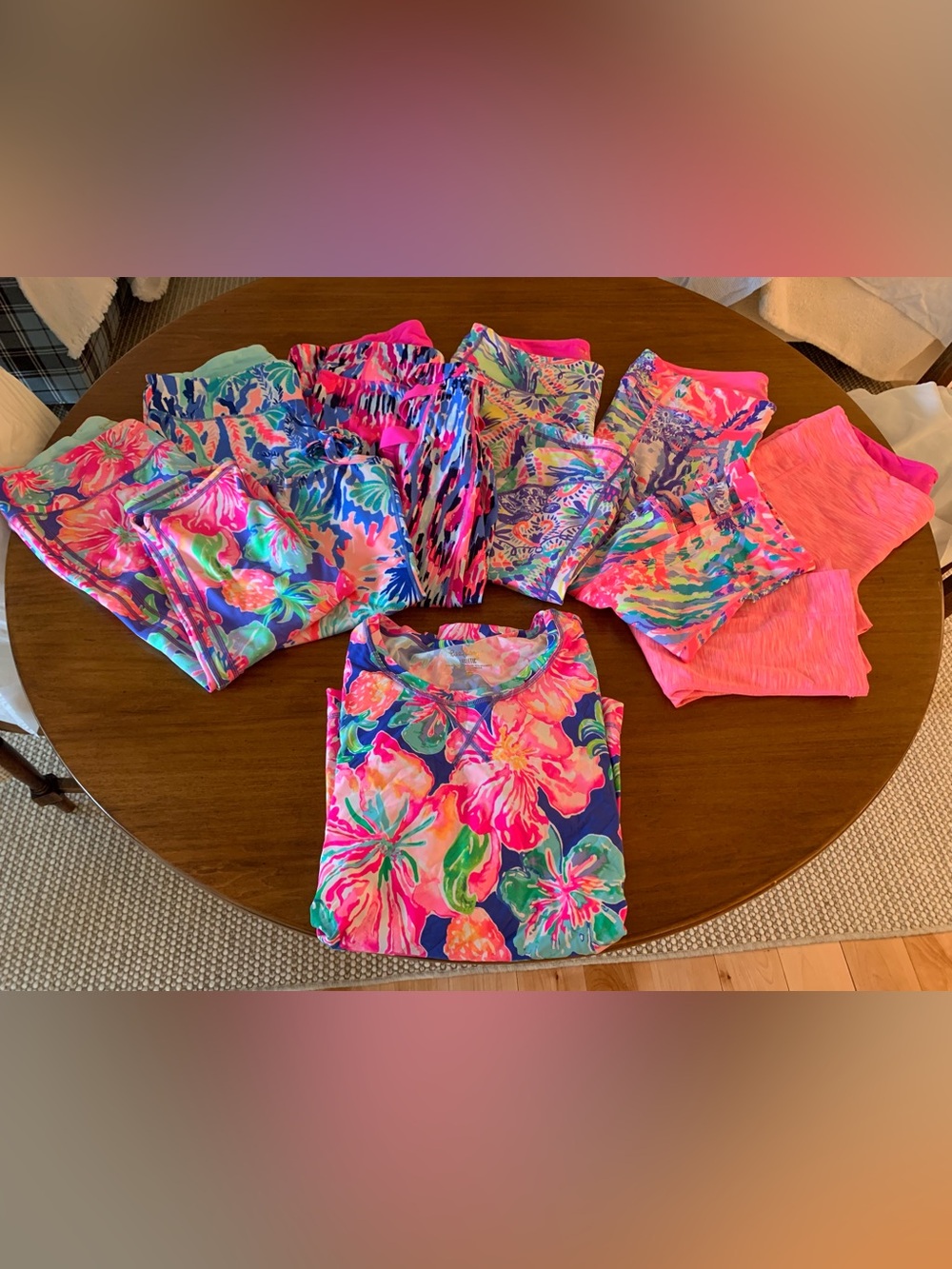 Lilly Pulitzer Exercise Pants And One Top